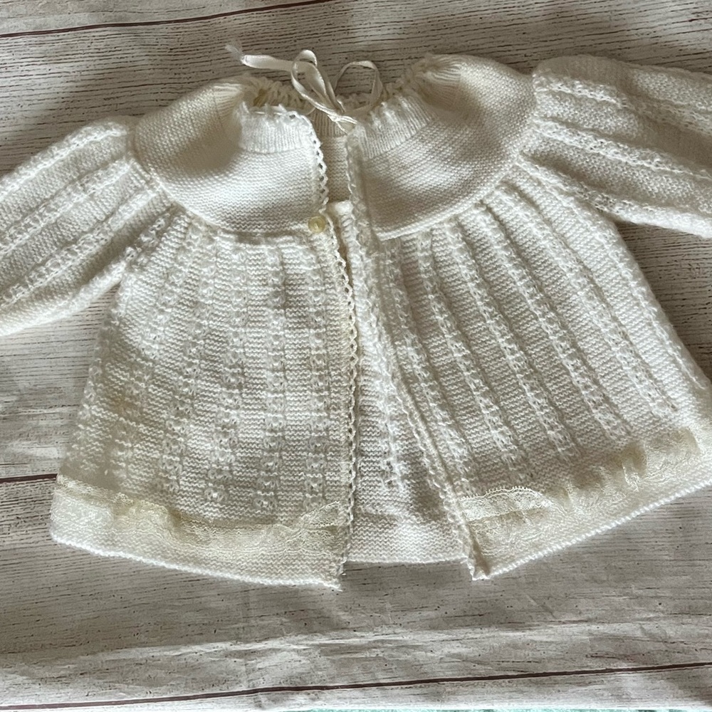 Vintage Baby Renro’s Imports 0-3 Mo Sweater
